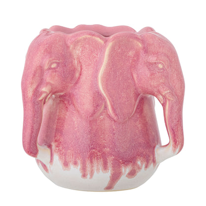 Vaso de Bloomingville Pontus, rosa, grés
