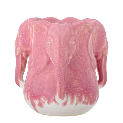 Vaso de Bloomingville Pontus, rosa, grés