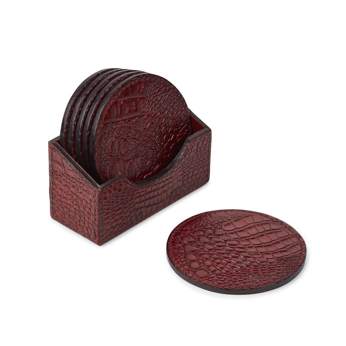 Coaster Croco | Couro de bezerro