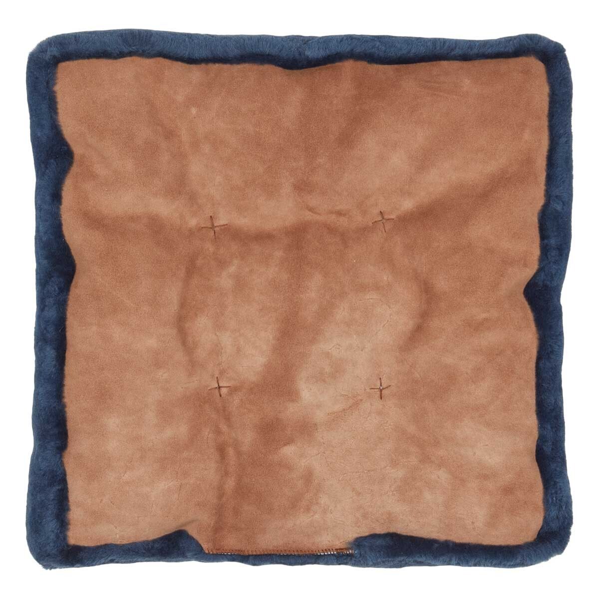 Almofada de assento com enchimento | Mocassim | Nova Zelândia | 45x45cm