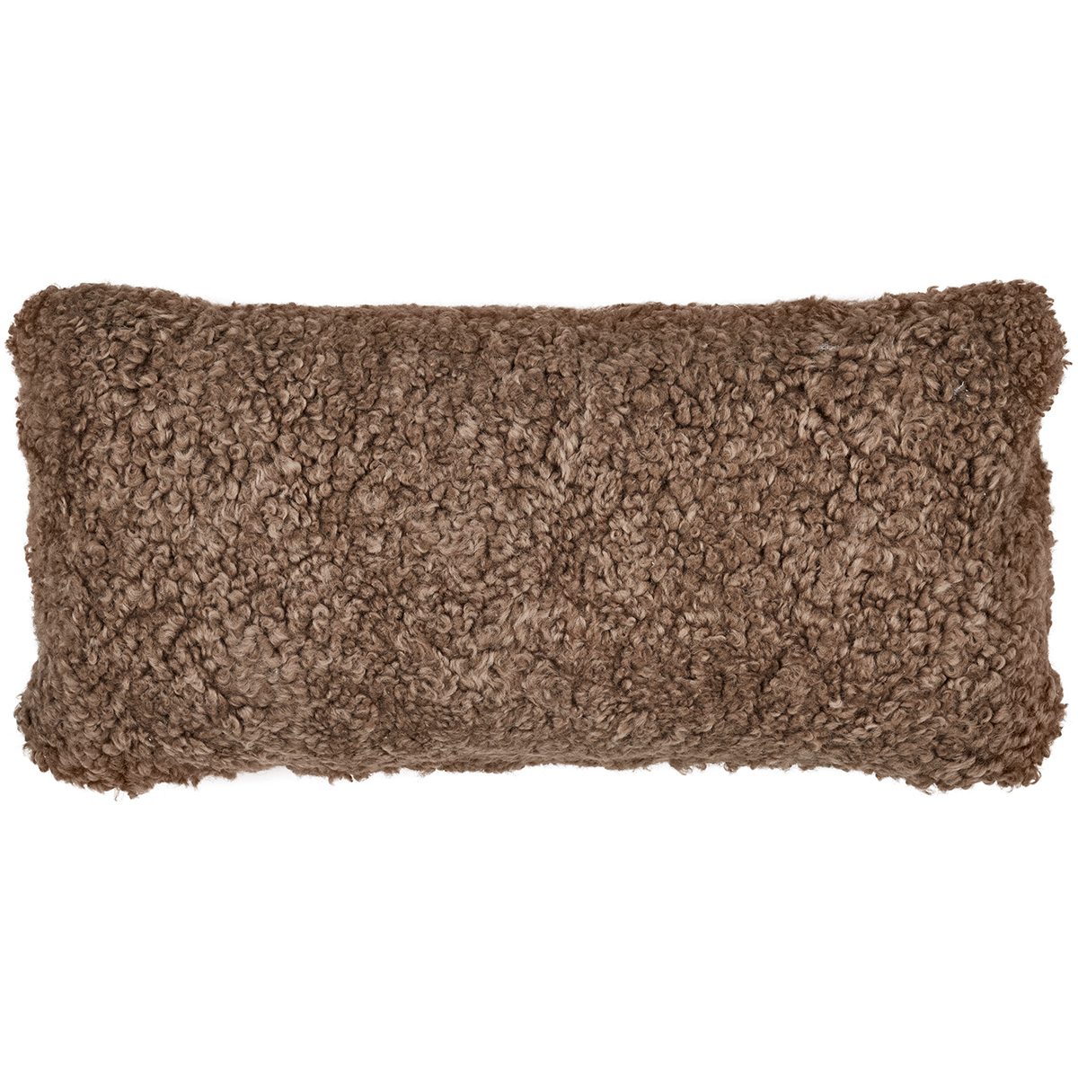 Almofada de pele de cordeiro | Cabelo curto | 41x66 cm