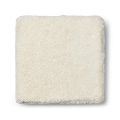 PUF | Pele de cordeiro | Cabelo curto | Nova Zelândia | 40x40x13 cm