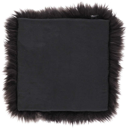 Almofada de assento com enchimento | Cabelos compridos | Nova Zelândia | 37x37cm