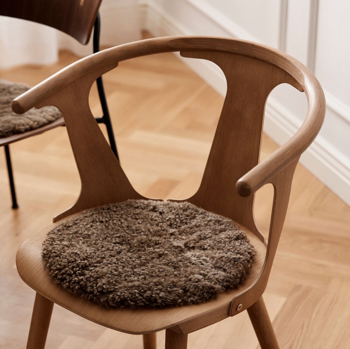 Almofada de assento | Pêlo curto | Nova Zelândia | Ø38cm