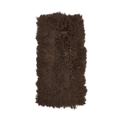 Xadrez de pele de cordeiro | Encaracolado | Tibete | 60x120cm