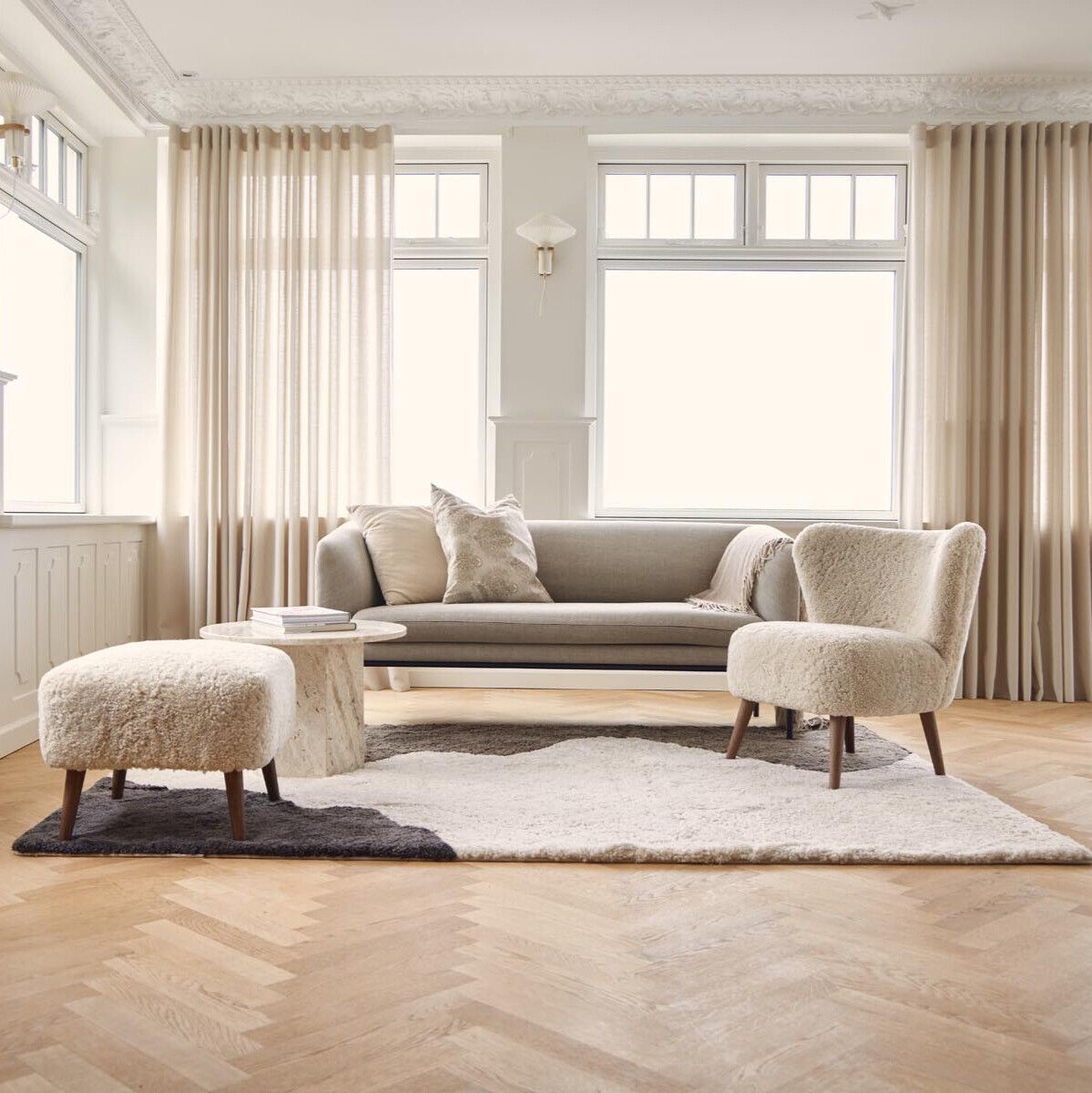 Tapete de designer de rio | Pêlo curto | Nova Zelândia