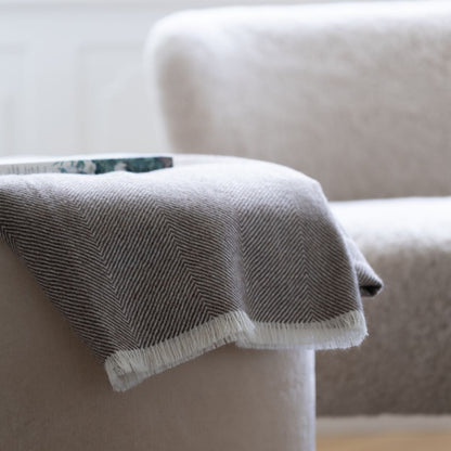 Xadrez de lã Sidsley | 100% lã de alpaca para bebé