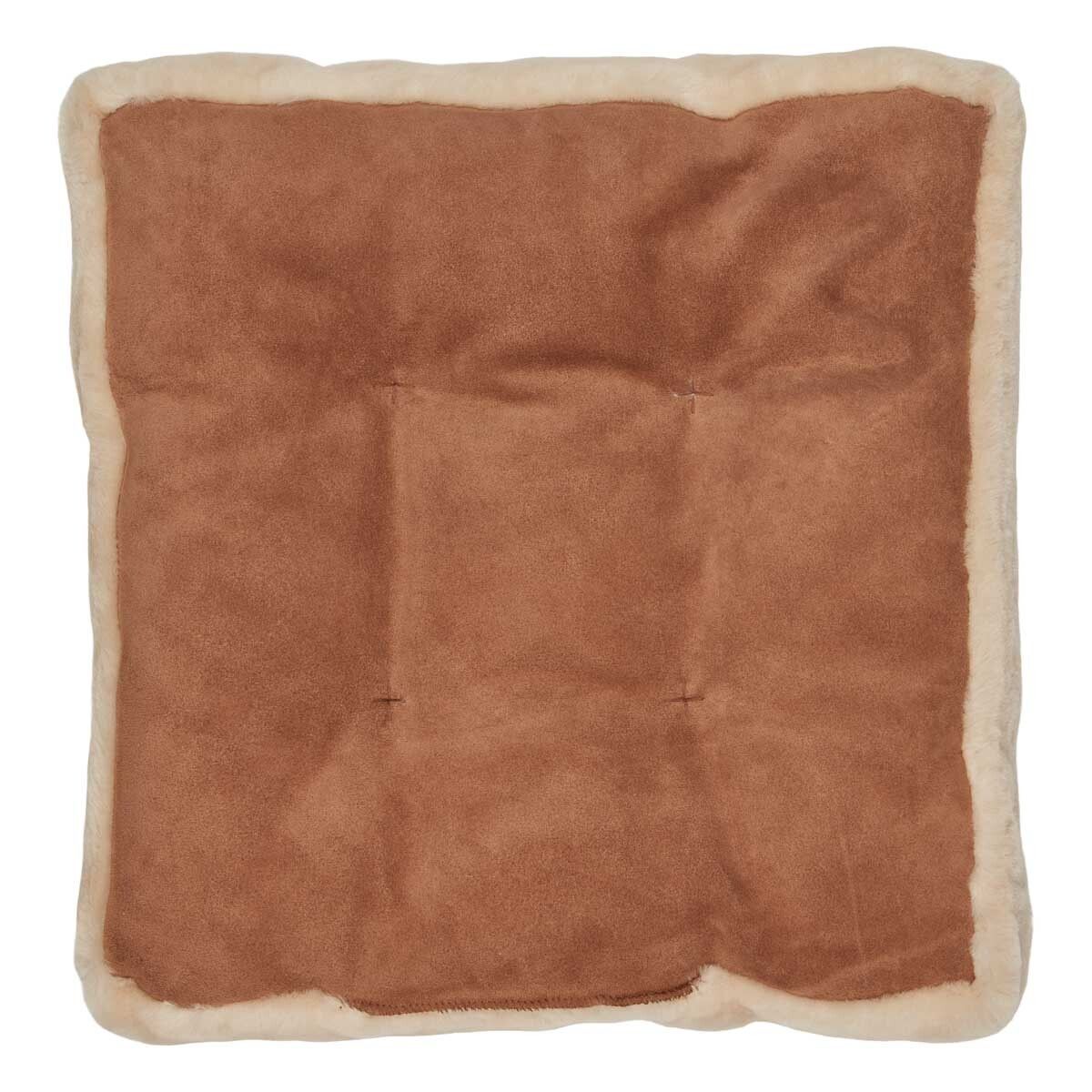 Almofada de assento com enchimento | Mocassim | Nova Zelândia | 45x45cm