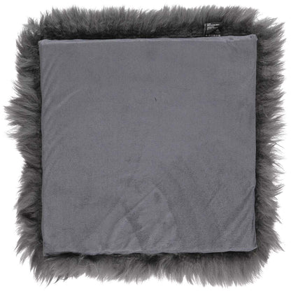 Almofada de assento com enchimento | Cabelos compridos | Nova Zelândia | 37x37cm