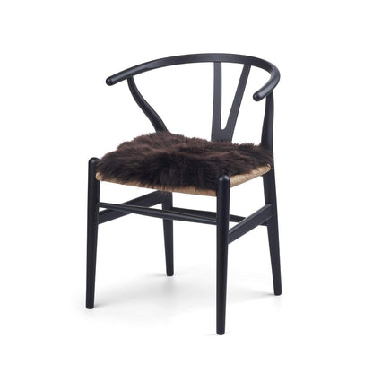 Almofada de assento zero desperdício | Cabelos compridos | Nova Zelândia | 35x35cm