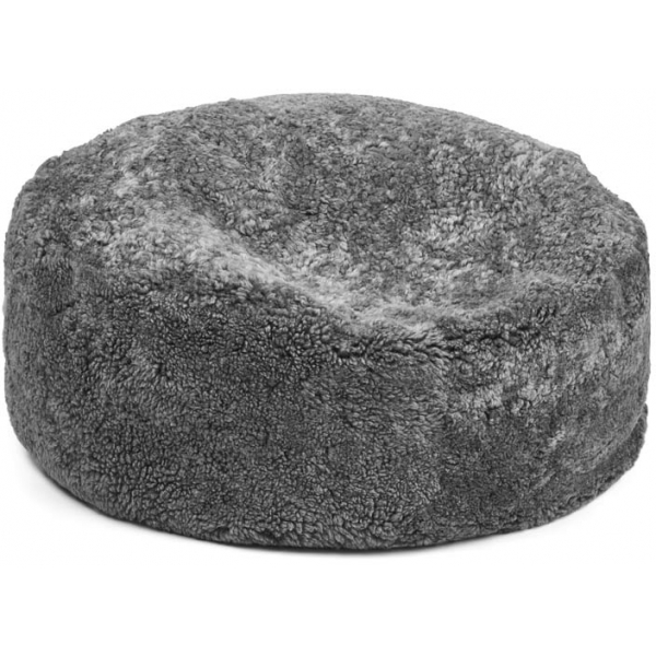 Cadeira pufe | Pêlo curto | Nova Zelândia | D75xA28 cm