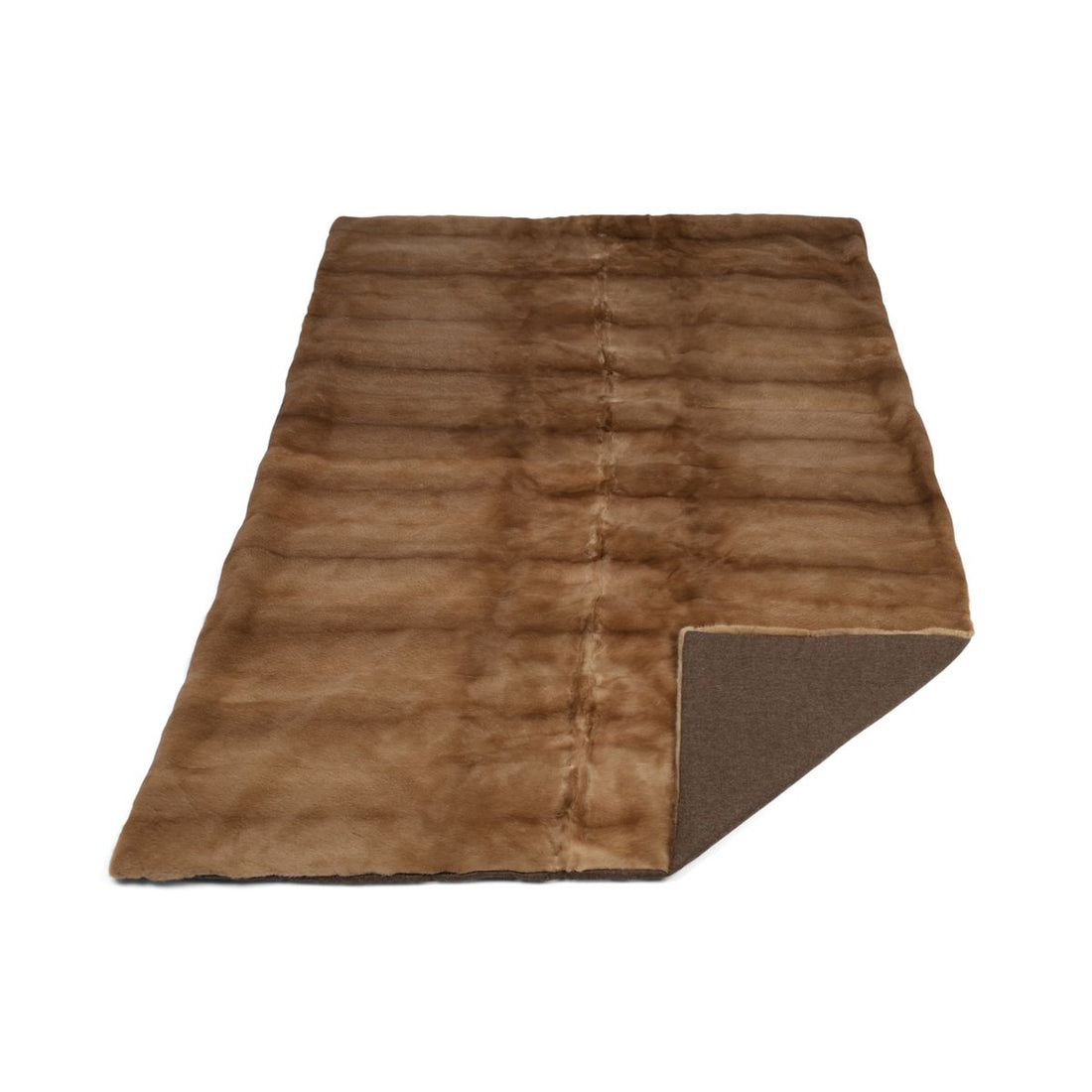 Xadrez de vison | Parte de trás da caxemira | Brilho Vermelho | 200x125cm