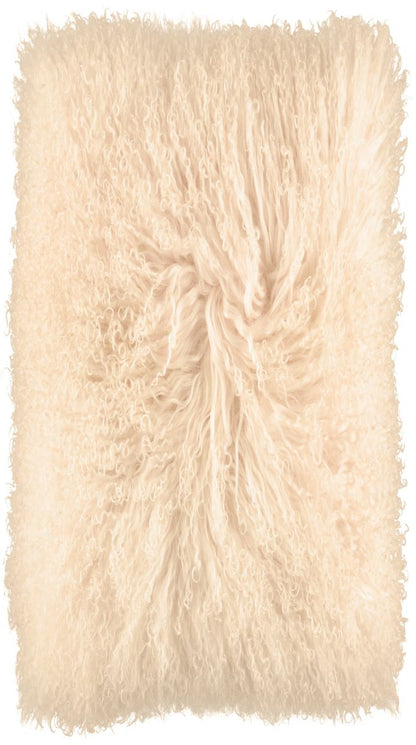 Almofadas de Lambsky enroladas 28x56 cm