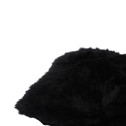 Almofada de lã de alpaca | Pêlo curto | Dupla face