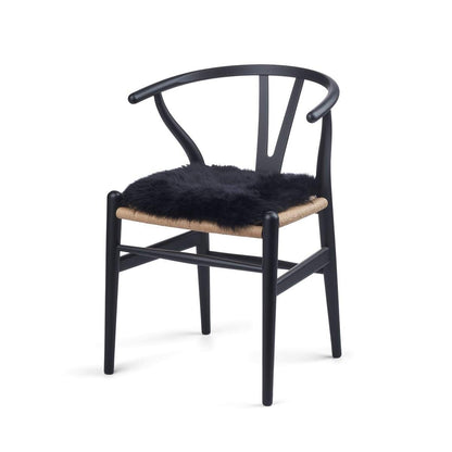 Almofada de assento zero desperdício | Cabelos compridos | Nova Zelândia | 35x35cm