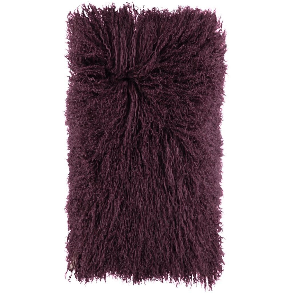 Almofadas de Lambsky enroladas 28x56 cm