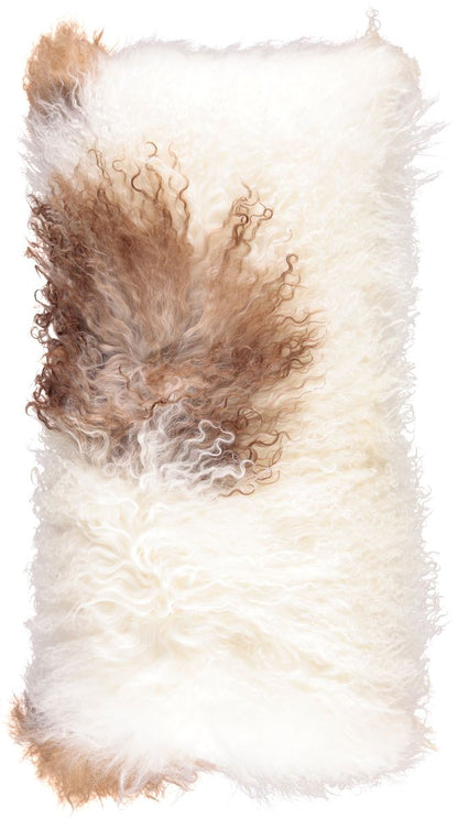 Almofadas de Lambsky enroladas 28x56 cm