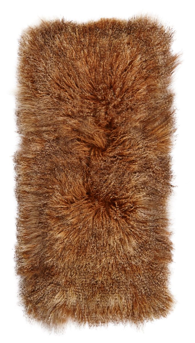 Almofadas de Lambsky enroladas 28x56 cm