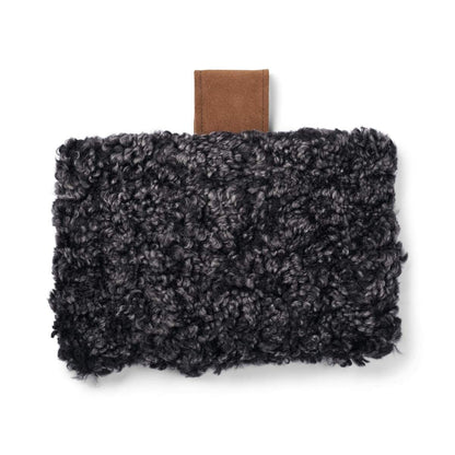 Afastamento da cabeça | Pele de cordeiro | Cabelo curto | 30x20 cm
