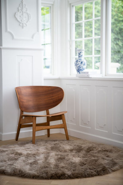 Tapete de design | Cabelos compridos | Nova Zelândia | Ø140 centímetros