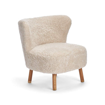 Cadeira de lounge Emil | Brass | Curto -ndado