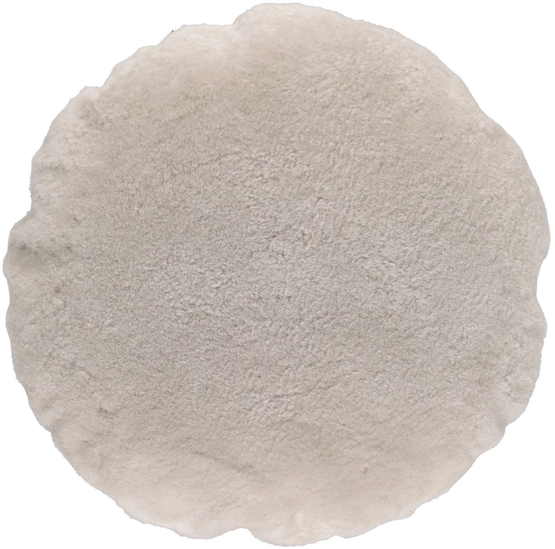 Almofada de pele de cordeiro | Veludo | Mocassim | Dupla Face | Ø45cm e Ø62cm