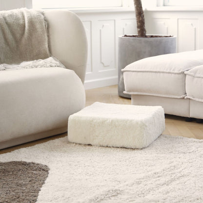 Puf | Pêlo curto | Nova Zelândia | 40x40x13cm