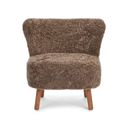 Cadeira de lounge Emil | Curto -ndado