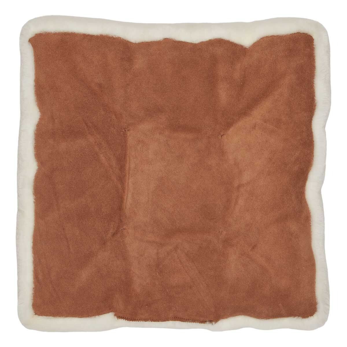 Almofada de assento com enchimento | Mocassim | Nova Zelândia | 45x45cm