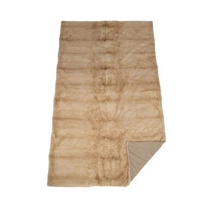 Xadrez de vison | Parte de trás da caxemira | Palomino | 120x220cm