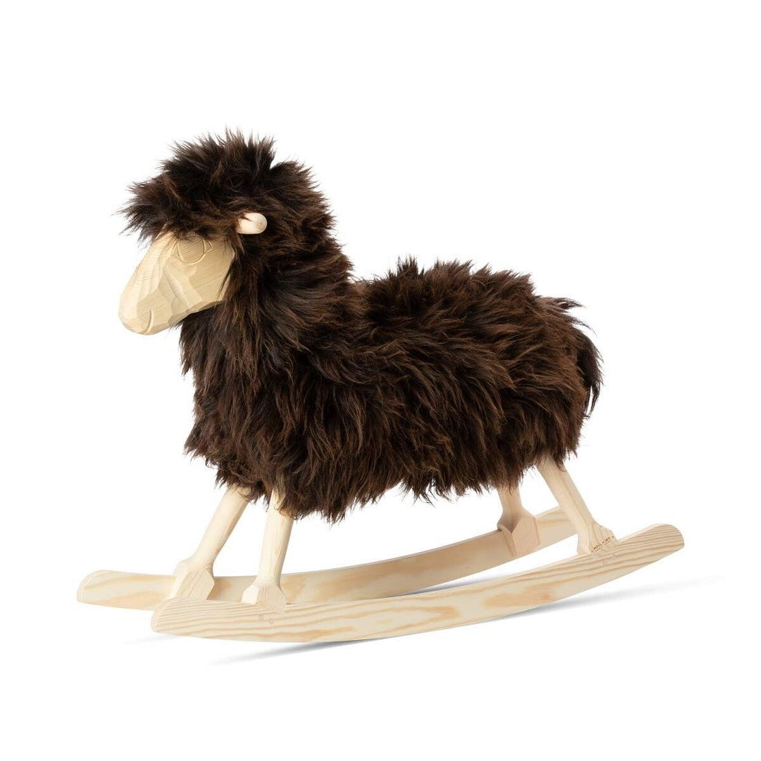 Manray Povl Kjer Design | Pele de cordeiro de pêlo curto | Grande C85xL25xA60 cm