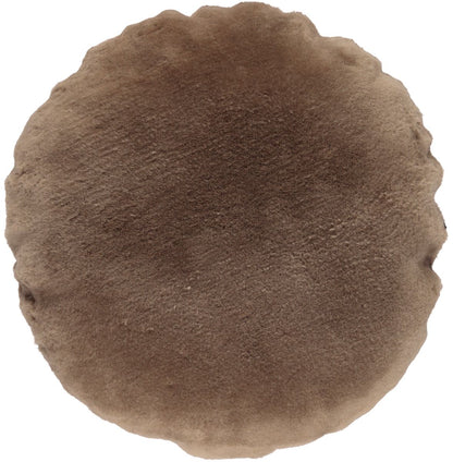 Almofada de pele de cordeiro | Veludo | Mocassim | Dupla Face | Ø45cm e Ø62cm