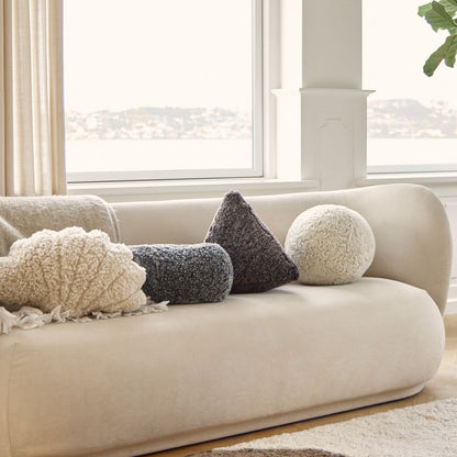 Almofada de hematita | Pêlo curto | Nova Zelândia | 35x35x35cm