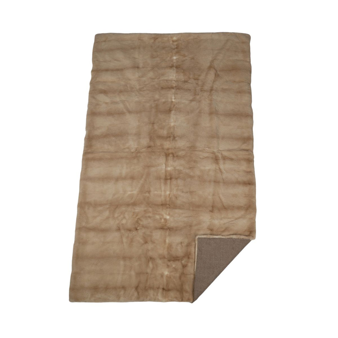 Xadrez de vison | Parte de trás da caxemira | Palomino | 108x172cm