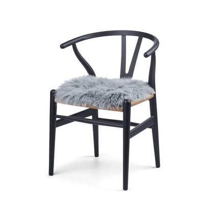 Almofada de assento zero desperdício | Cabelos compridos | Nova Zelândia | 35x35cm