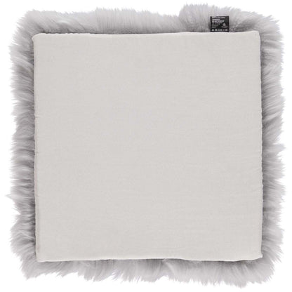 Almofada de assento com enchimento | Cabelos compridos | Nova Zelândia | 37x37cm