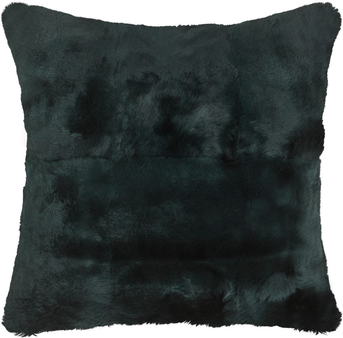 Almofada de pele | Coelho Rex, caxemira | 45x45cm e 60x60cm