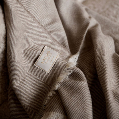 Xadrez de lã Sidsley | 100% lã de alpaca para bebé