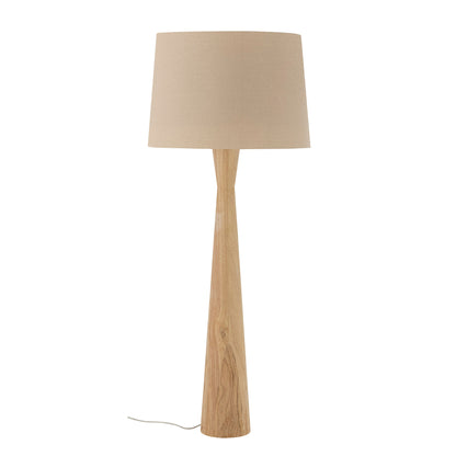 Coleção criativa Leonor Floor Lamp, Nature, Rubber Tree