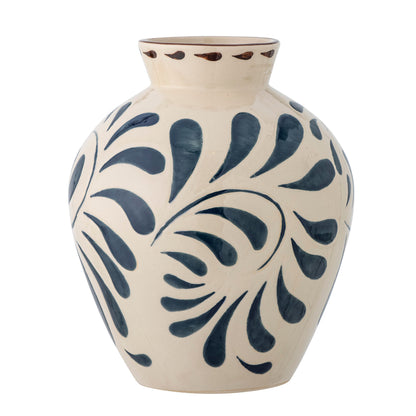 Vaso de Bloomingville Heikki, azul, grés