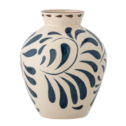 Vaso de Bloomingville Heikki, azul, grés