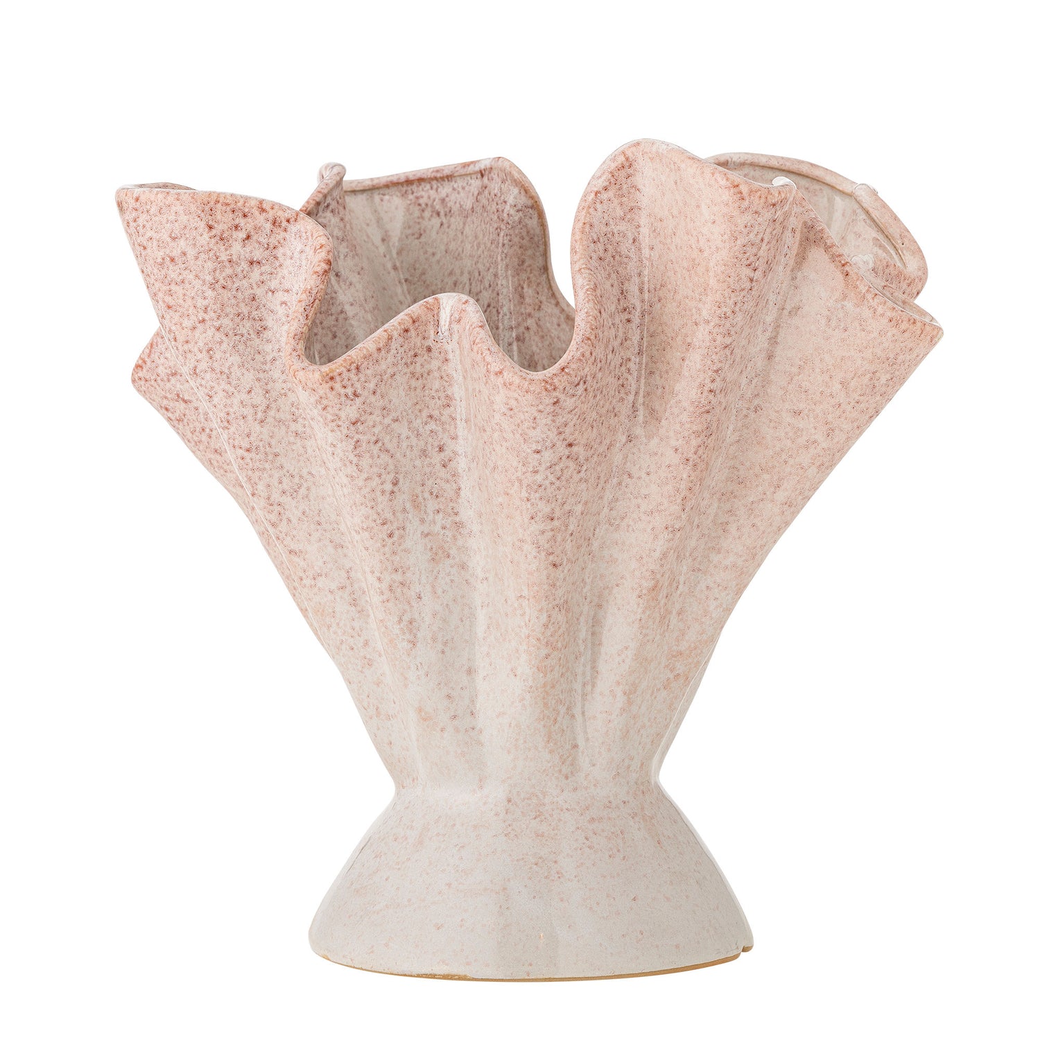 Vaso de alicate Bloomingville, Rosa, grés