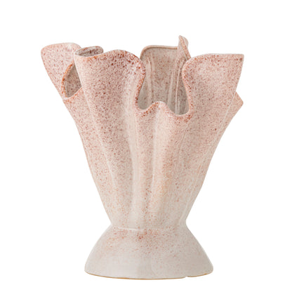 Vaso de alicate Bloomingville, Rosa, grés