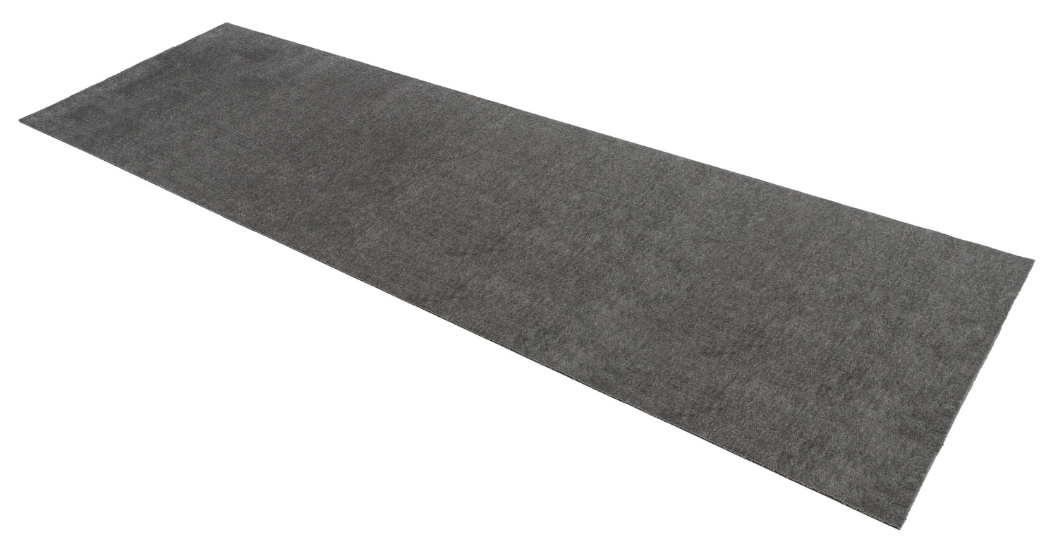 TÆPPE/MÅTTE 100 x 300 CM - UNI COLOR STEELGREY - Tica Copenhagen - DesignGaragen.dk
