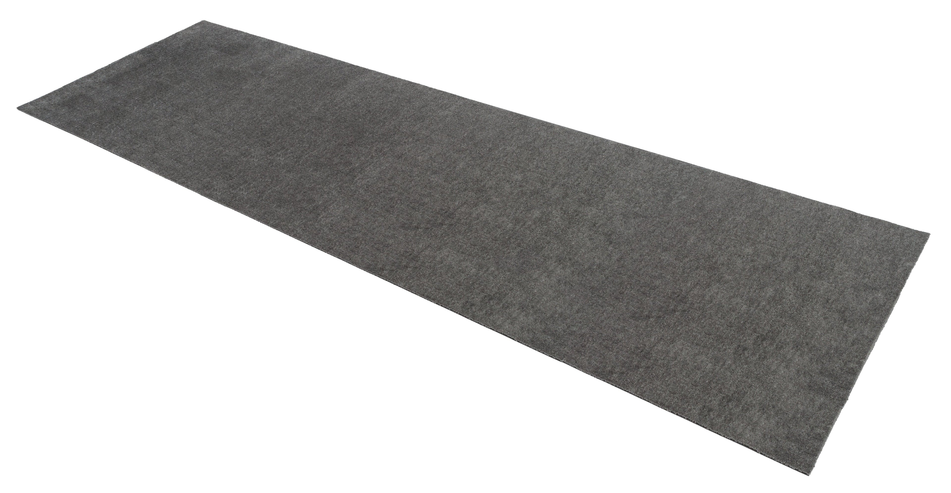 TÆPPE/MÅTTE 100 x 300 CM - UNI COLOR STEELGREY - Tica Copenhagen - DesignGaragen.dk