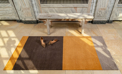 STRIPES HORISONTAL - DIJON/BRUN/SAND - Tica Copenhagen - DesignGaragen.dk