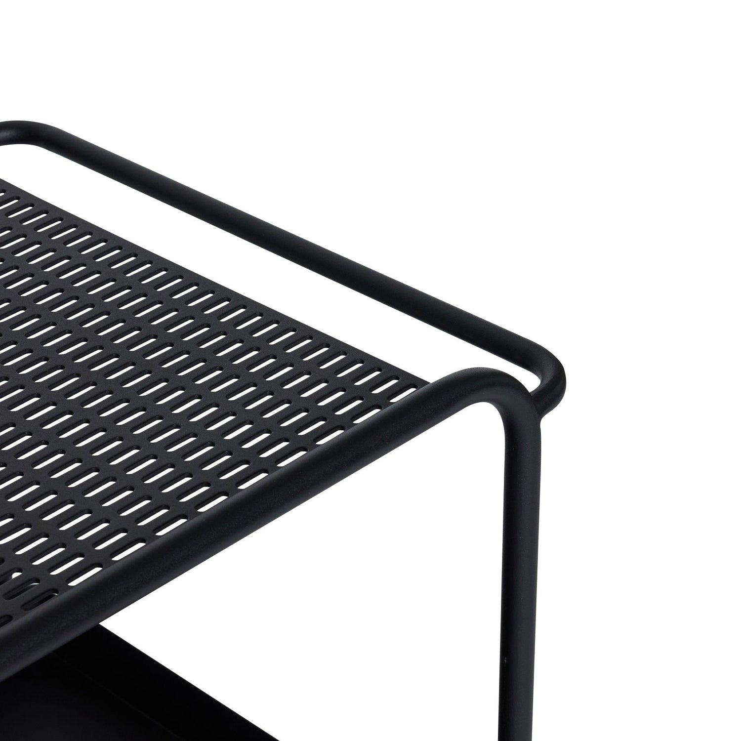 Hübsch Push Rolling Table Black