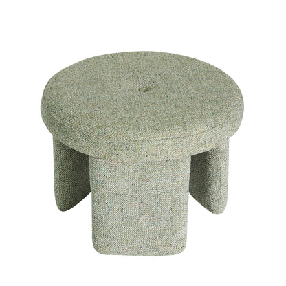 Pufe Hübsch Rocco Verde claro