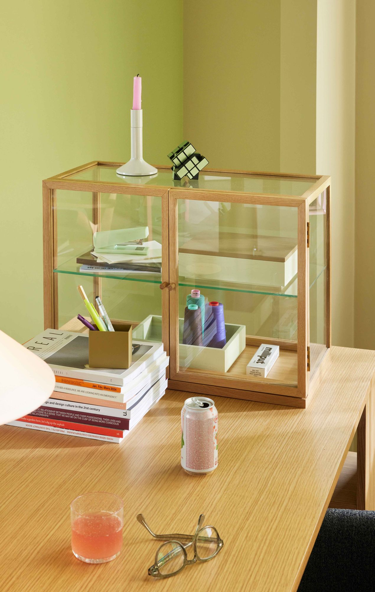 Expositor Poético Hübsch Grande Natural