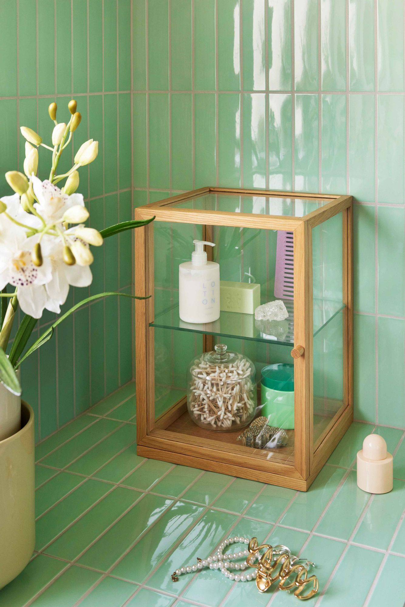 Expositor Poético Hübsch Pequeno Natural